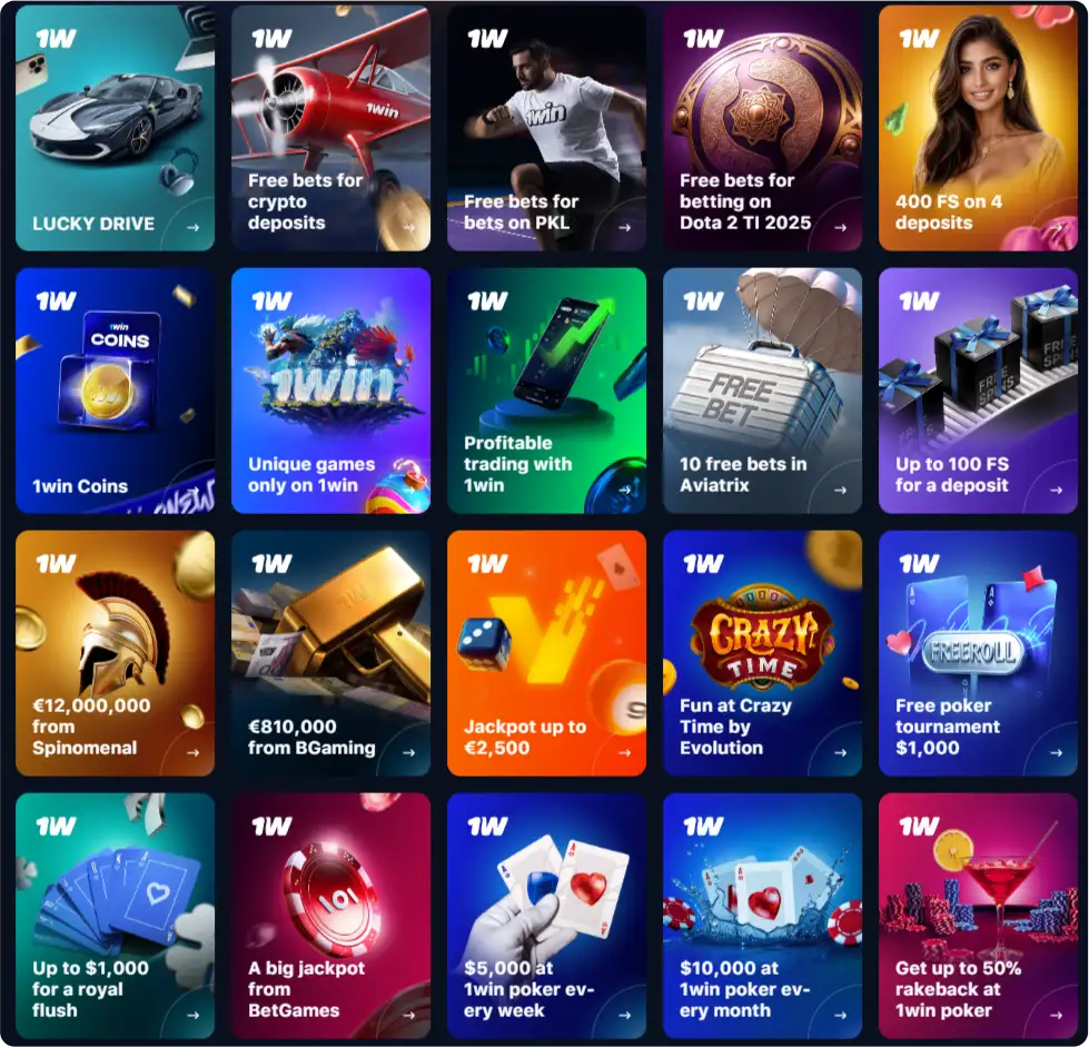 1win Casino Promotions