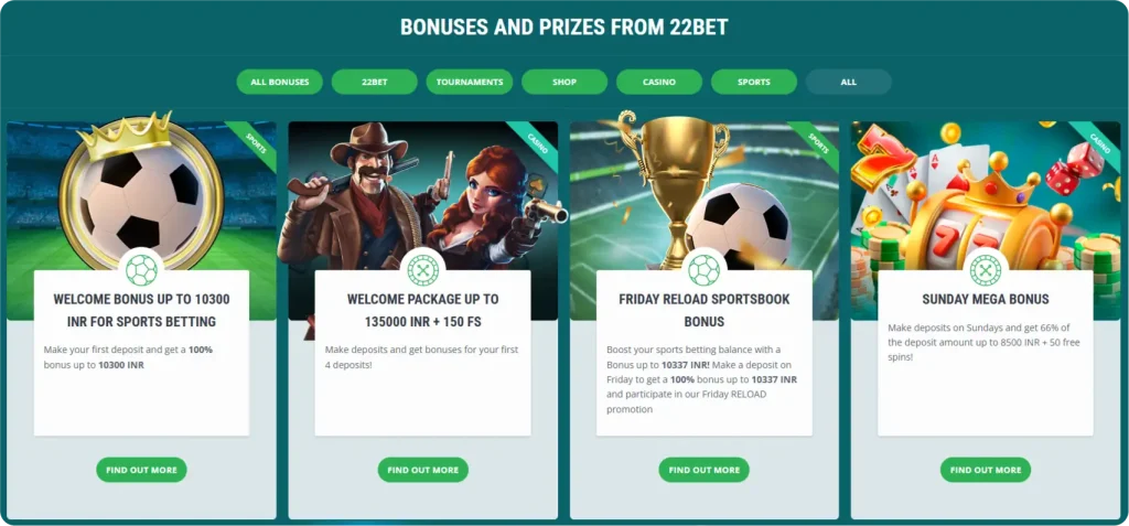 22bet Casino