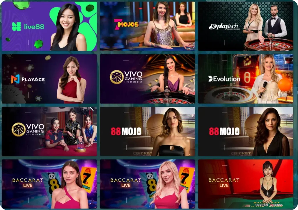 Live Games 22bet Casino