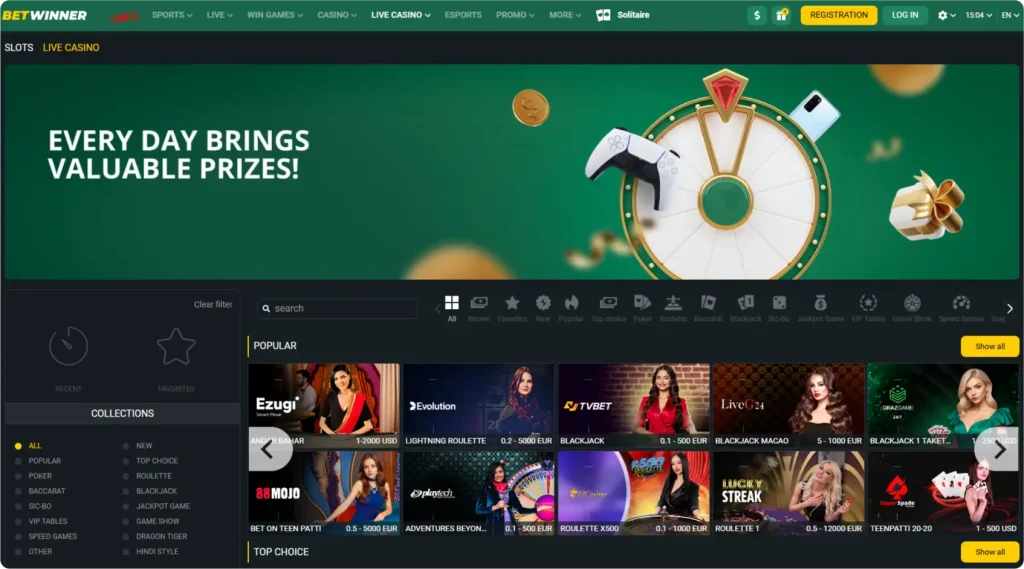 Betwinner Casino