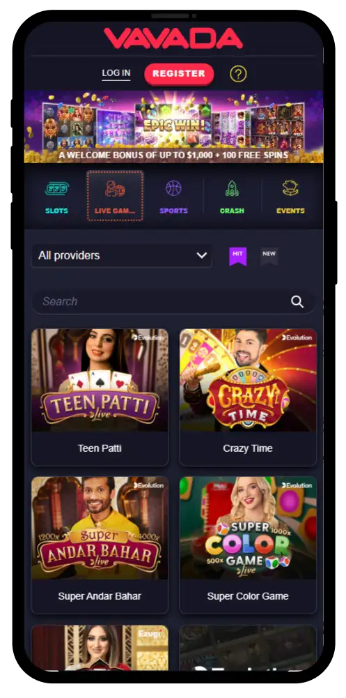 Vavada Download App in India
